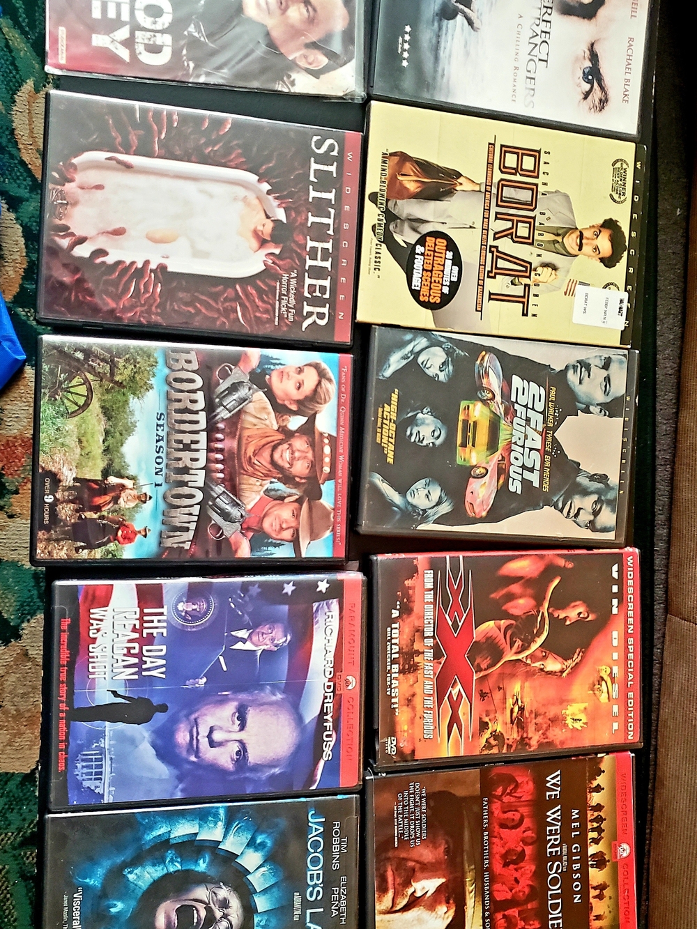 Assorted DVD Movie Lot - 47 Titles Witj All Different Genres